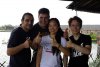 009 Yang, Miss Chung, Dirk und Mura hatten viel Spass trotz Sauwetter.JPG