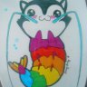 Regenbogen Garnele