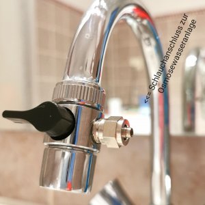 Adapter für Anschluss Osmosewasserschlauch